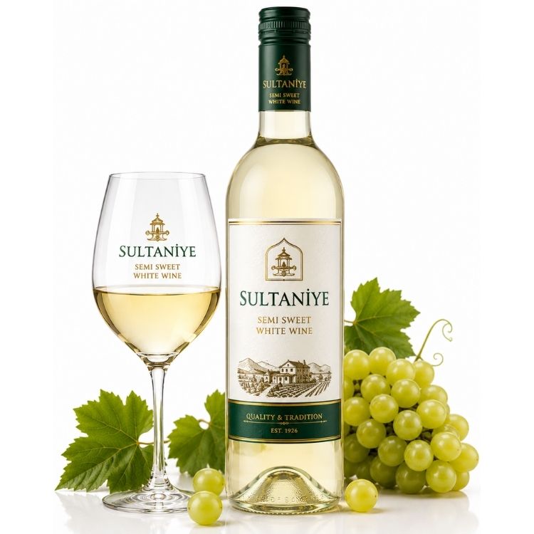Sultaniye Semi Sweet White Wine